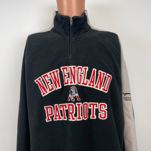 Reebok New England Patriots Gridiron Classic Fleece Jacket NFL Team Exclusvie M - Picture 1 of 5